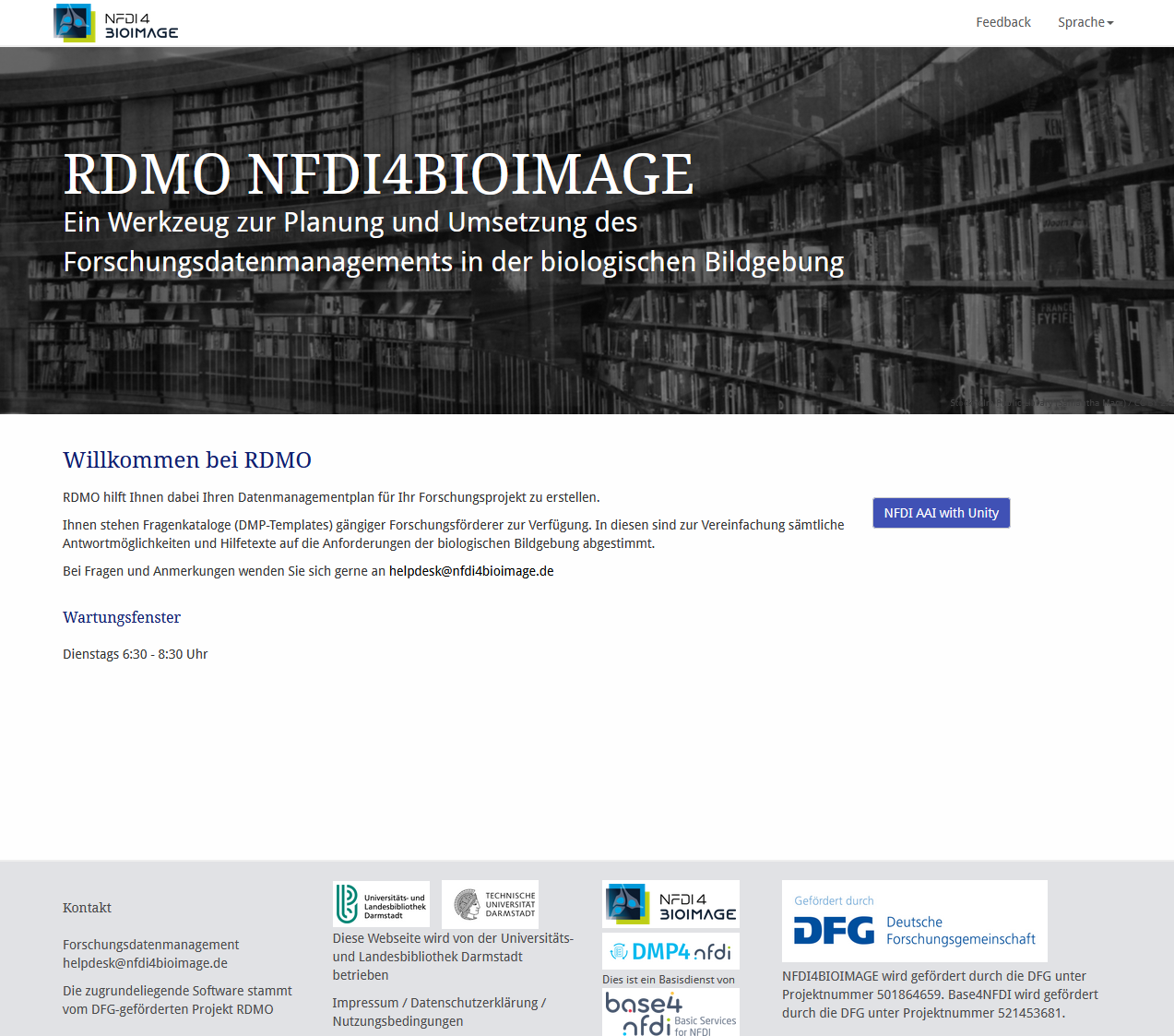 NFDI4BIOIMAGE RDMO