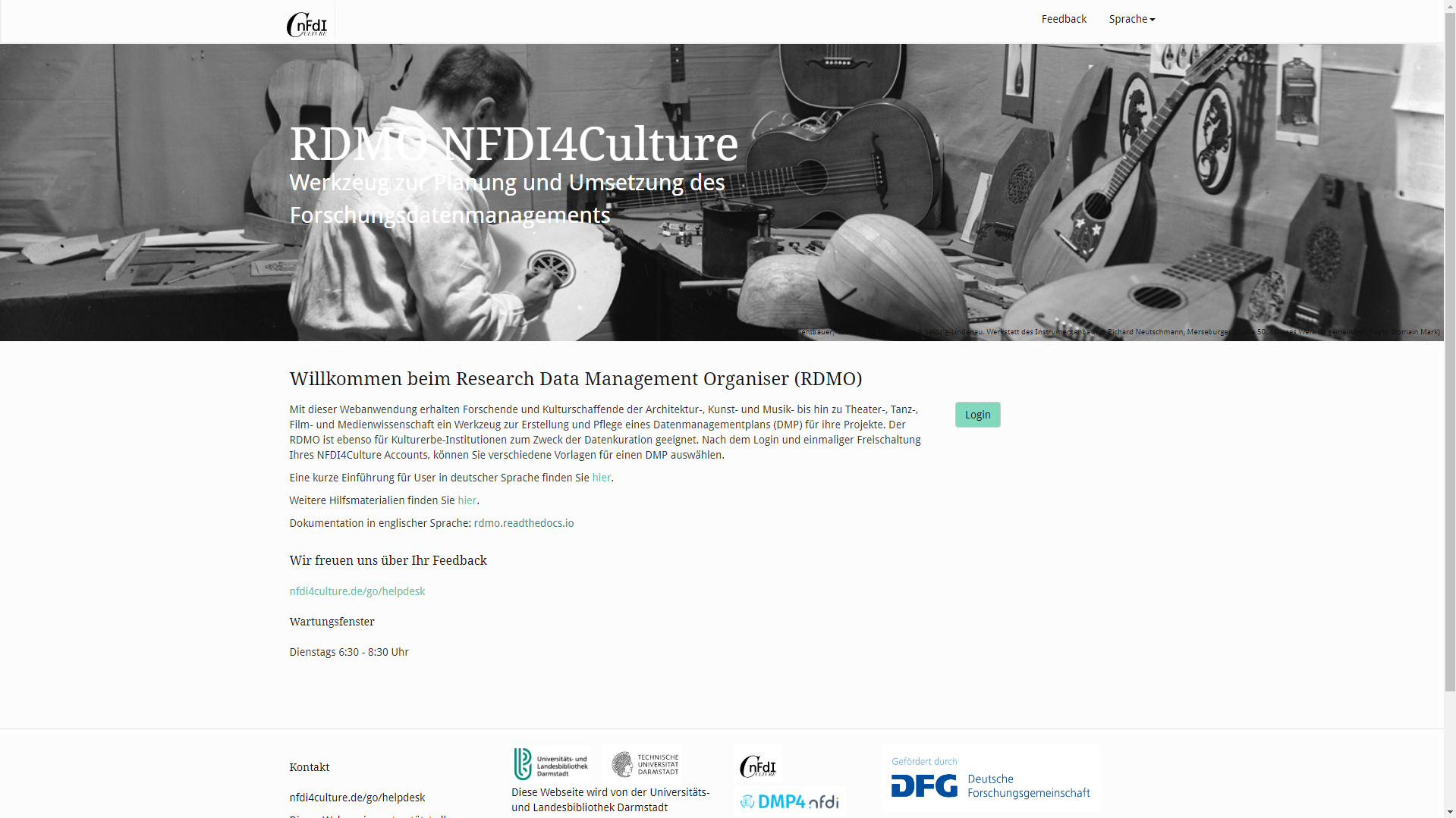 NFDI4Culture RDMO
