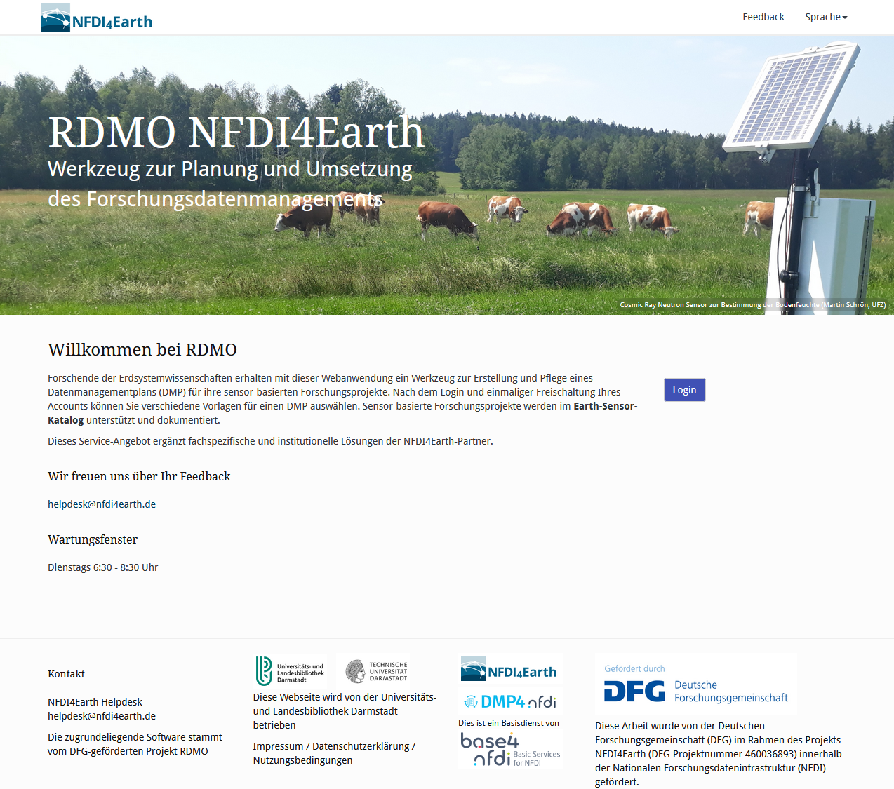 NFDI4Earth RDMO