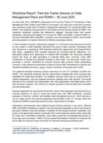 Workshop Report: Train-the-Trainer Session on Data Management Plans and RDMO – 30 June 2025