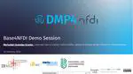 Base4NFDI Demo Session: DMP4NFDI